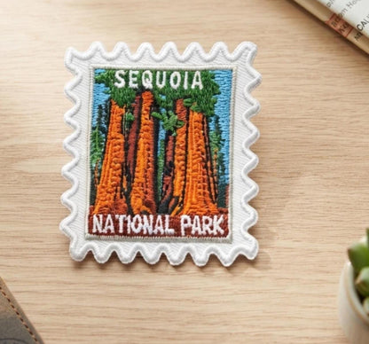 Sequoia National Park Travel Patch – 2 X 2 Iron On Souvenir National Park Pin Collector