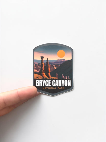 Bryce Canyon National Park Vinyl Sticker- Waterproof Souvenir Travel Gift