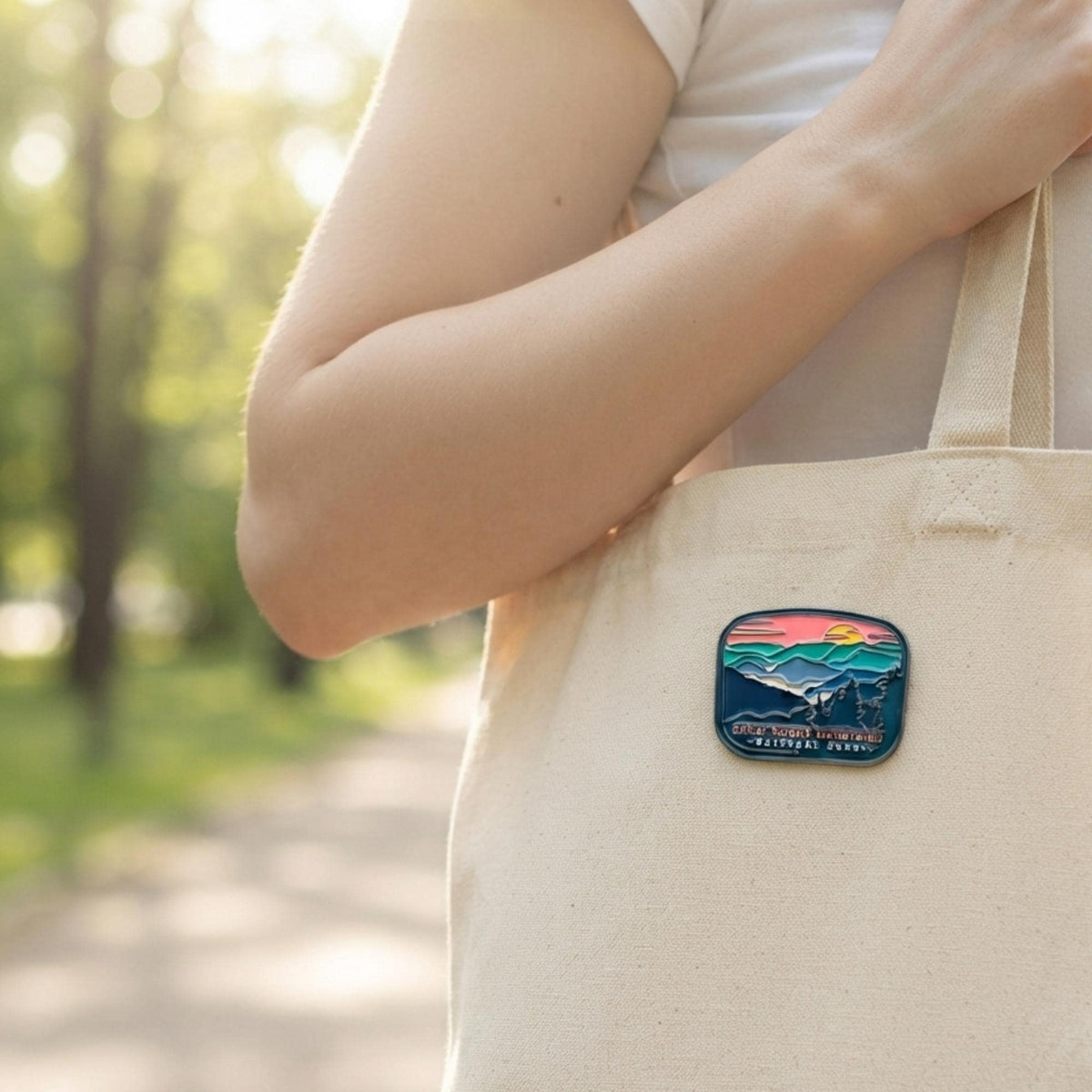 Great Smoky Mountain National Park Pin – Enamel Travel Souvenir Pin