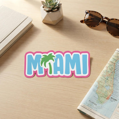 Travel Miami Beach Sticker – Florida Waterproof Souvenir Vinyl Stickers
