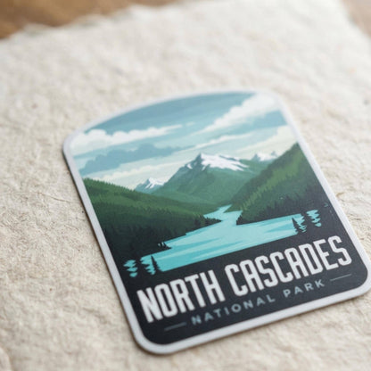 North Cascades National Park Sticker – Waterproof Vinyl Travel Souvenir