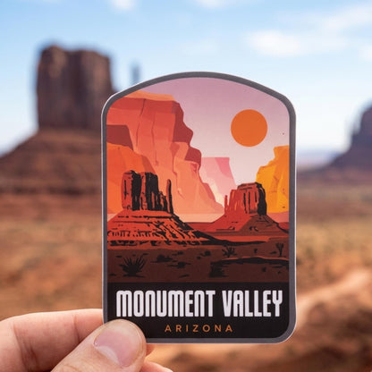Monument Valley Arizona Sticker – Waterproof Vinyl Travel Souvenir