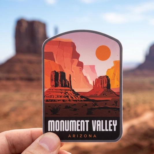 Monument Valley Arizona Sticker – Waterproof Vinyl Travel Souvenir