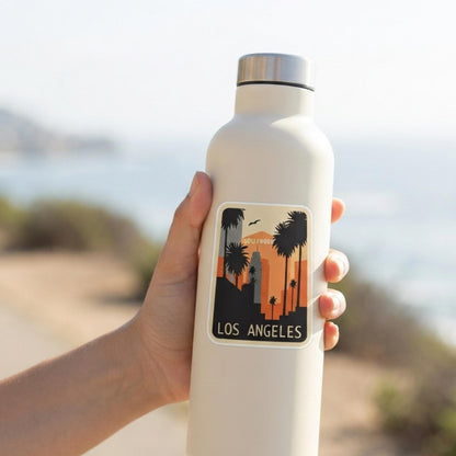 Los Angeles Sticker – California Travel Souvenir, Waterproof Vinyl