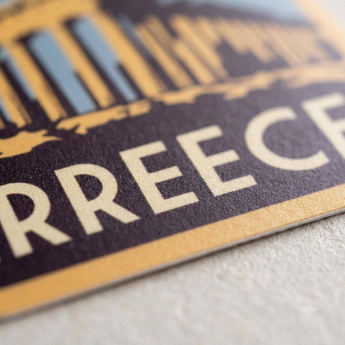 Athens Greece Sticker – Waterproof Vinyl Travel Souvenir