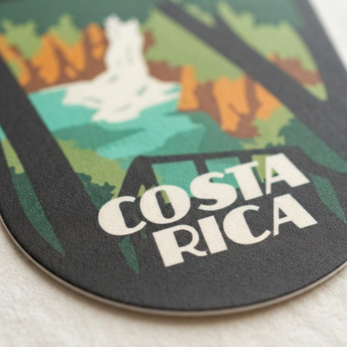 Costa Rica Travel Vinyl Sticker – Waterproof Souvenir Stickers Gift