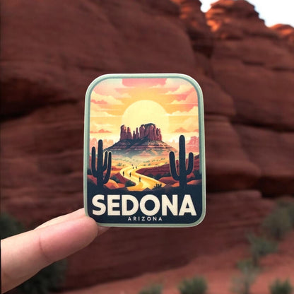 Sedona Arizona Sticker – Waterproof Vinyl Travel Souvenir