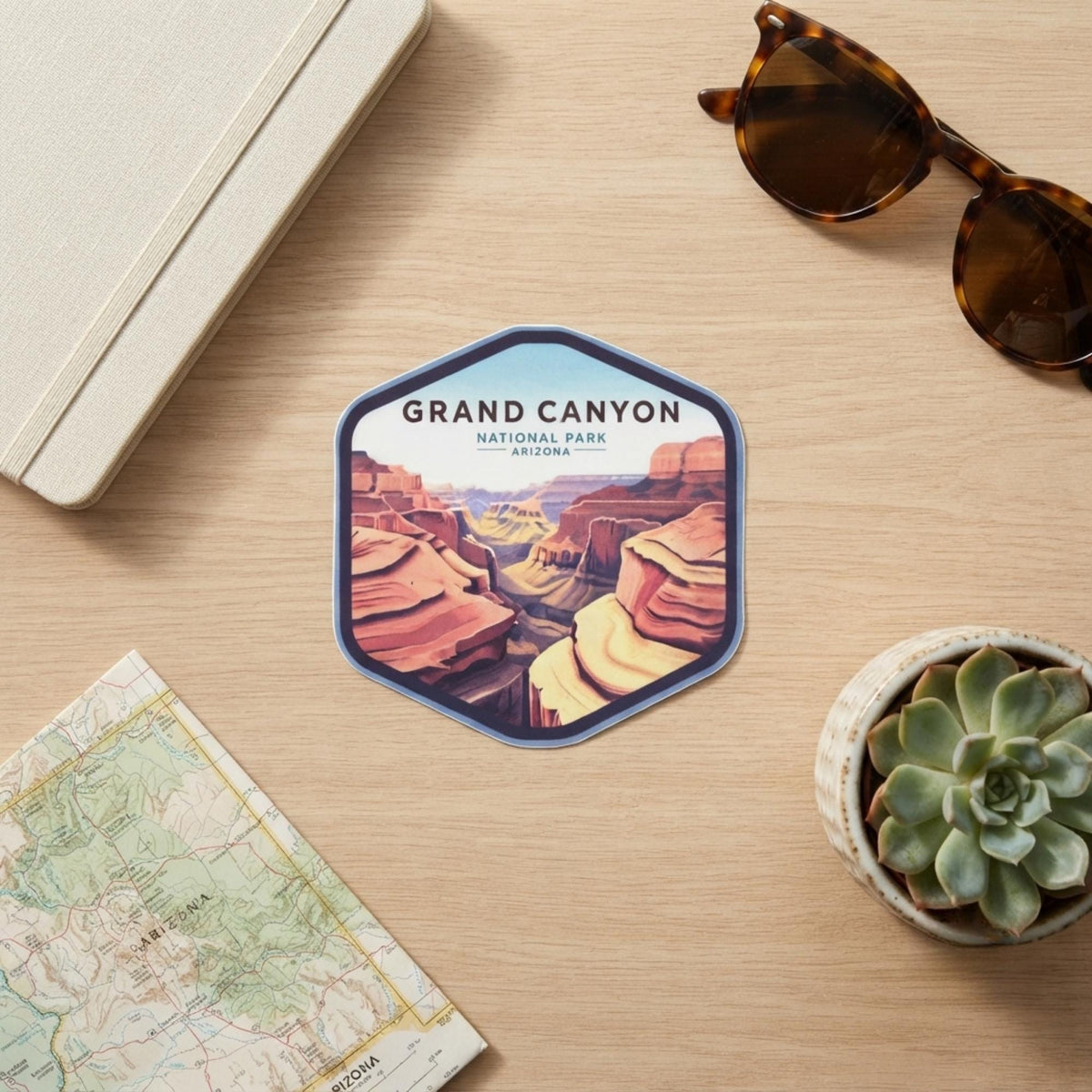 Grand Canyon National Park Sticker – Waterproof Vinyl Travel Souvenir