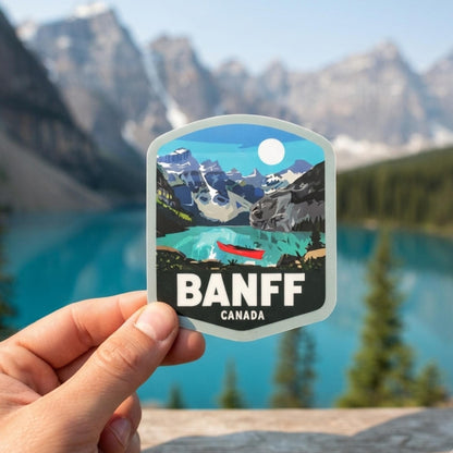 Banff Canada Sticker – Waterproof Vinyl Travel Souvenir