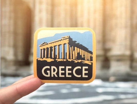 Athens Greece Sticker – Waterproof Vinyl Travel Souvenir