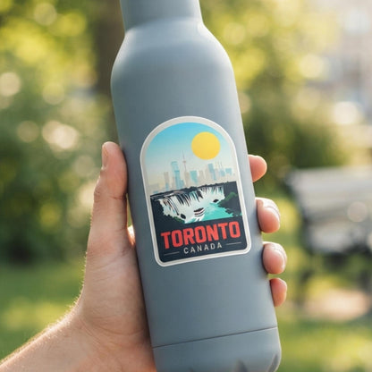 Toronto Canada Sticker – Funny Travel Waterproof Souvenir Vinyl Stickers