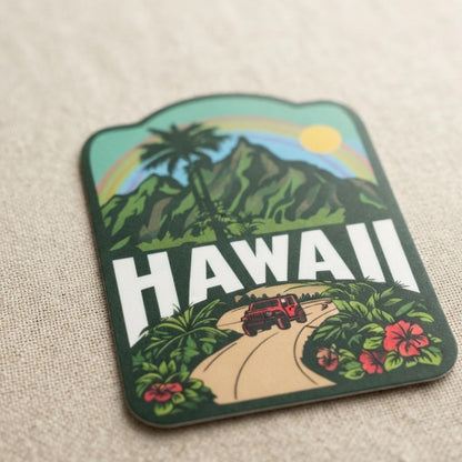 Hawaii Travel Sticker – Souvenir Island Waterproof Vinyl Stickers
