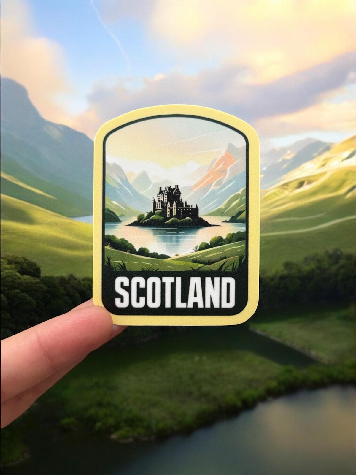 Scotland Travel Sticker – Waterproof Souvenir Uk Vinyl Gift