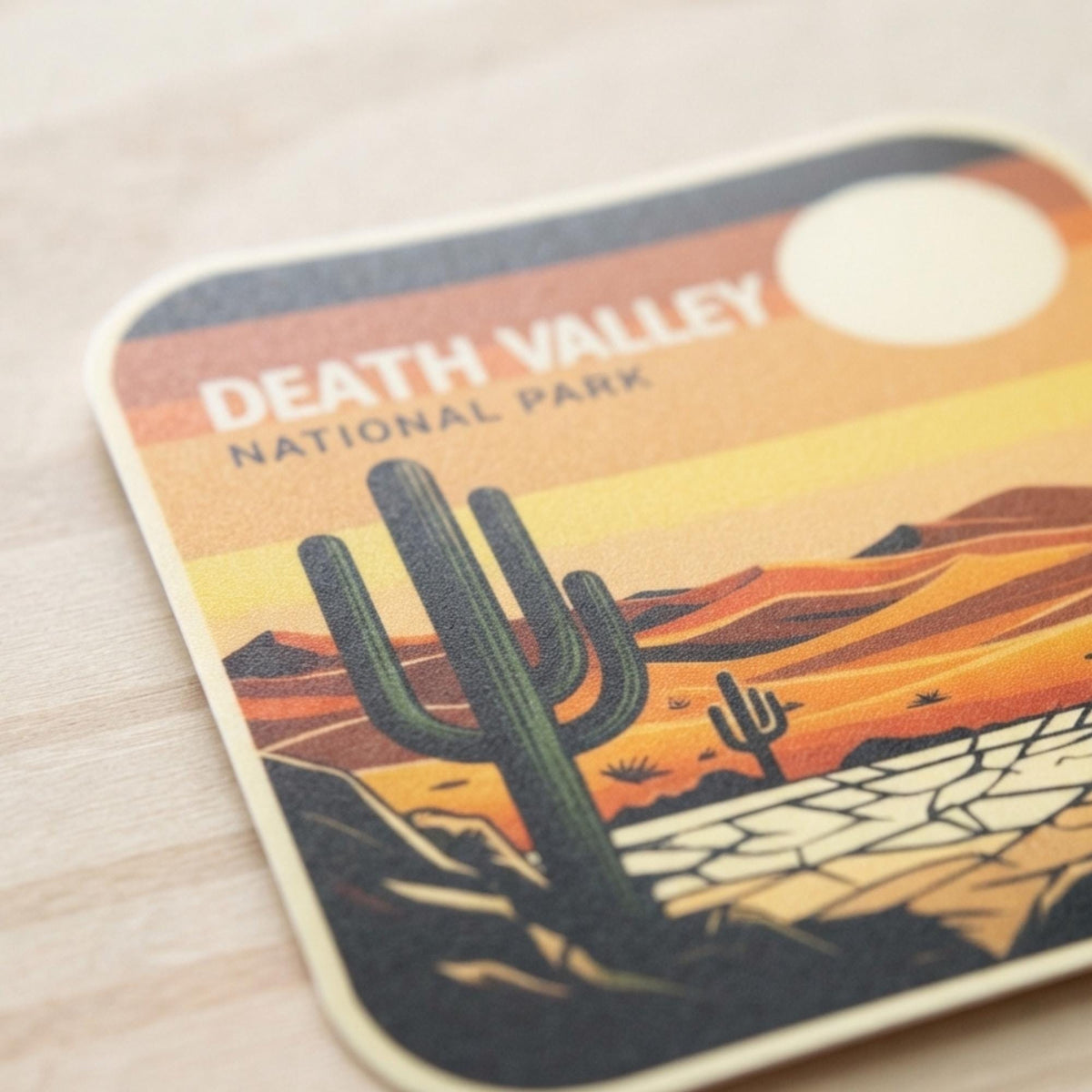 Death Valley National Park Travel Sticker – Waterproof Vinyl Souvenir National Park Gift
