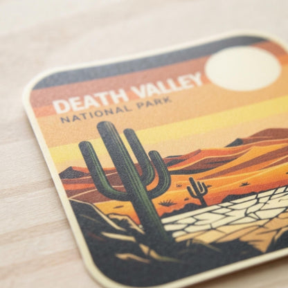Death Valley National Park Travel Sticker – Waterproof Vinyl Souvenir National Park Gift