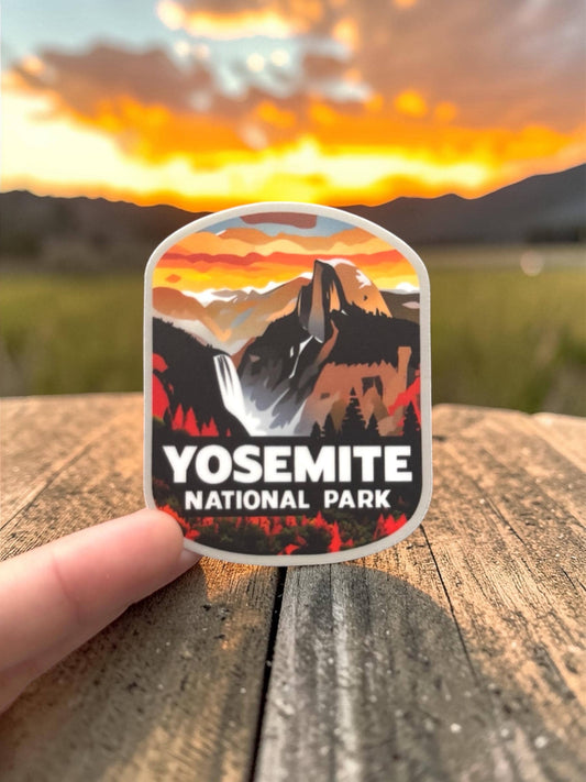 Yosemite National Park Sticker – Waterproof Vinyl Travel Souvenir