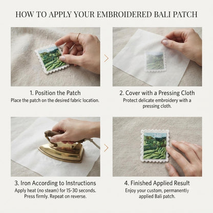 Bali Indonesia Patch – Travel Iron On Wanderer Souvenir Pin Collector