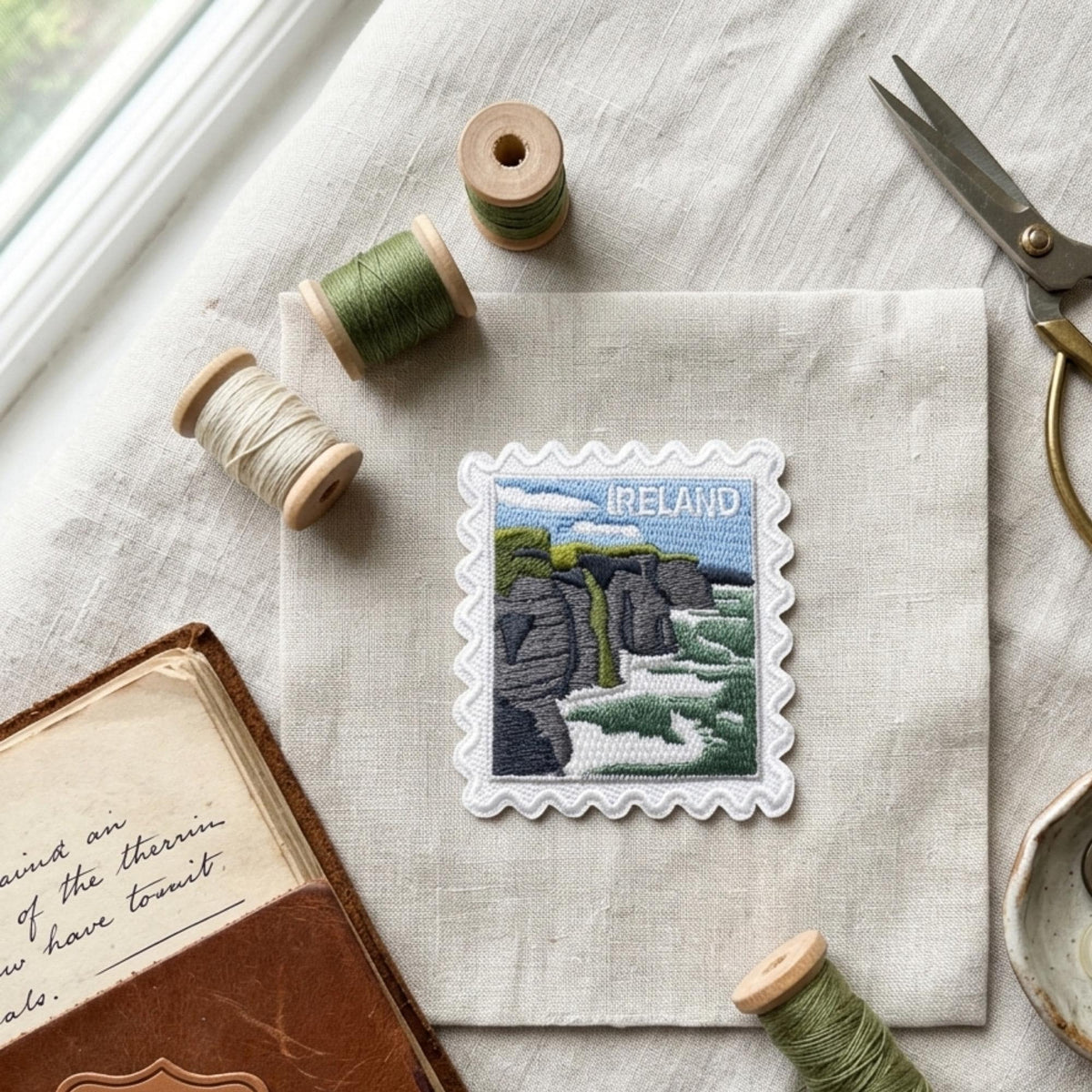 Ireland Iron On Travel Patch – Outdoor 2 X 2 Souvenir Gift