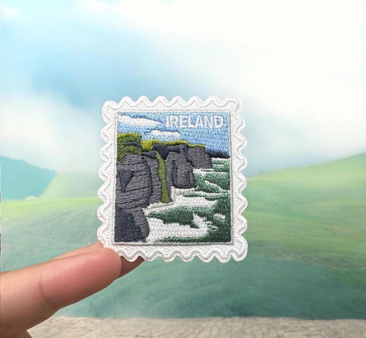 Ireland Iron On Travel Patch – Outdoor 2 X 2 Souvenir Gift
