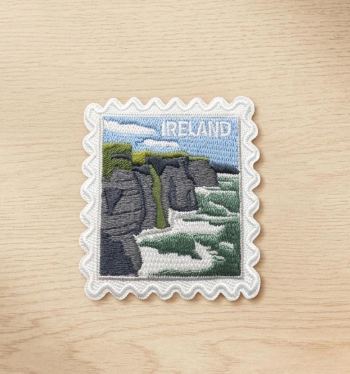 Ireland Iron On Travel Patch – Outdoor 2 X 2 Souvenir Gift