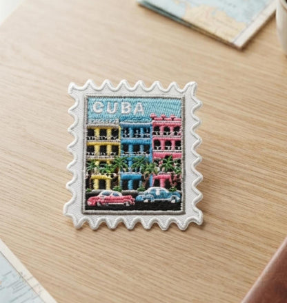 Cuba Iron On Patch – Travel 2 X 2 Sew Countries Souvenir Collector