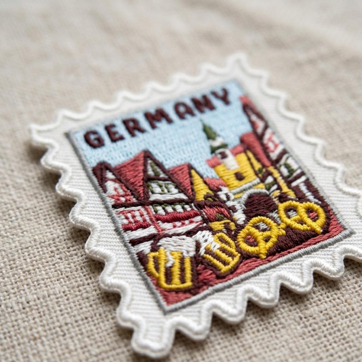Germany Iron On Patch – 2 X 2 Travel Souvenir Collection