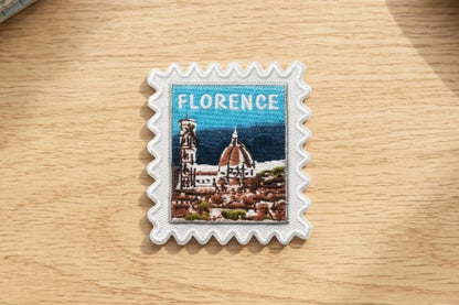 Florence Italy Patch –Travel 2 X 2 Iron On Europe Souvenir Pin Collector