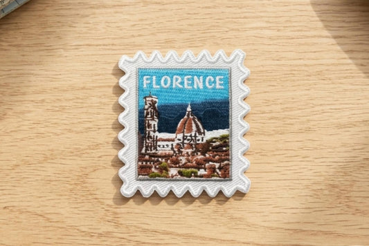 Florence Italy Patch –Travel 2 X 2 Iron On Europe Souvenir Pin Collector