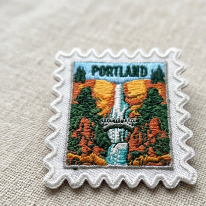 Portland Oregon Patch – Travel 2 X 2 Iron On Souvenir Appliques