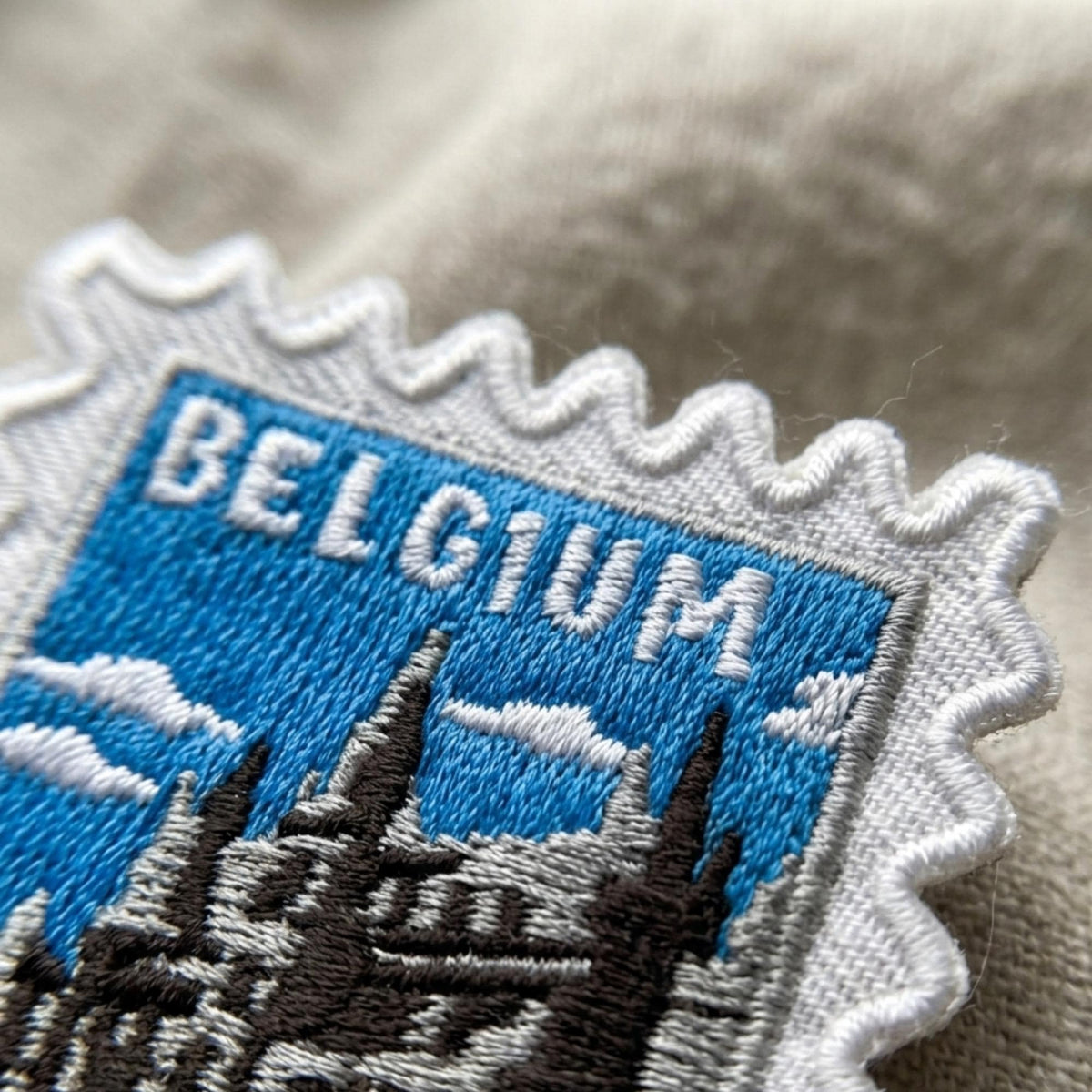 Travel Belgium Patch – 2 X 2 Iron On Europe Souvenir Patch For Travel Gift