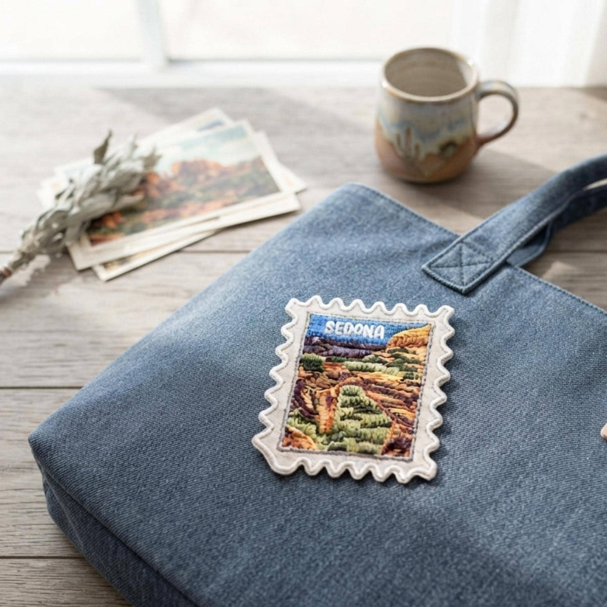 Sedona Arizona Patch – Travel Iron On Souvenir Pin Collector Travel Accessories