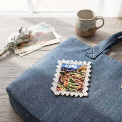 Sedona Arizona Patch – Travel Iron On Souvenir Pin Collector Travel Accessories