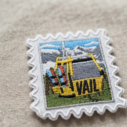 Travel Colorado Vail Patch – 2 X 2 Iron On Souvenir Patches For Travel Gift