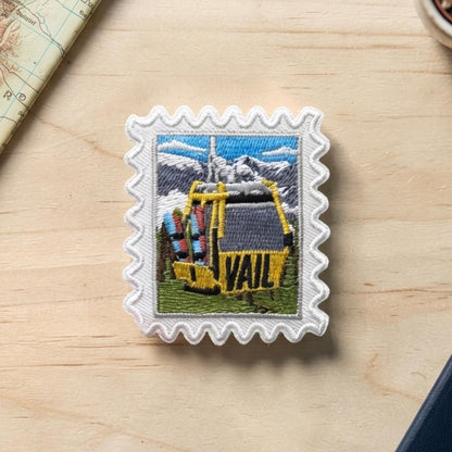 Travel Colorado Vail Patch – 2 X 2 Iron On Souvenir Patches For Travel Gift