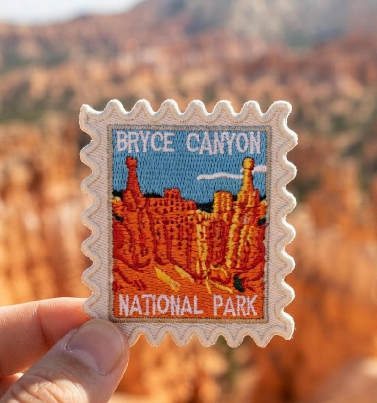 Bryce Canyon National Travel Patch – 2 X 2 Iron On Souvenir Pin Collector