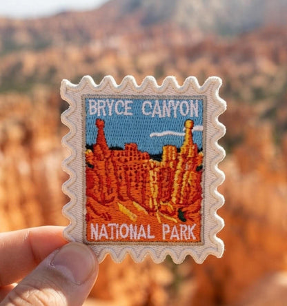 Bryce Canyon National Travel Patch – 2 X 2 Iron On Souvenir Pin Collector