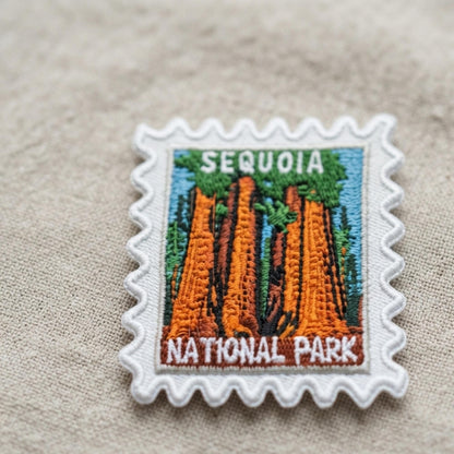 Sequoia National Park Travel Patch – 2 X 2 Iron On Souvenir National Park Pin Collector