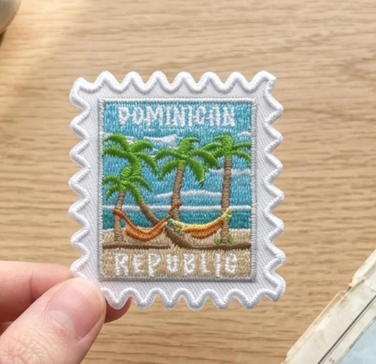 Dominican Republic Travel Patch – 2 X 2 Iron On Souvenir Collector Gift